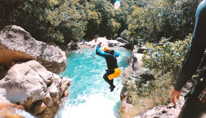 Canyoning Near Nice France