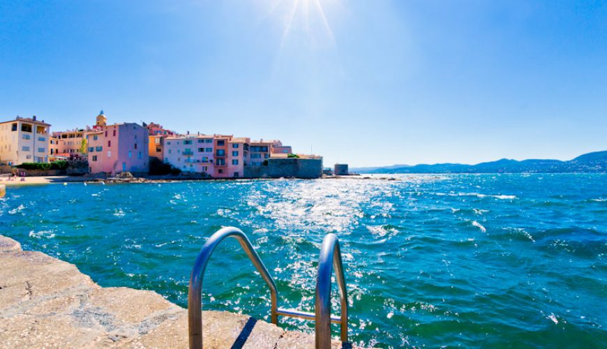 public beaches saint tropez