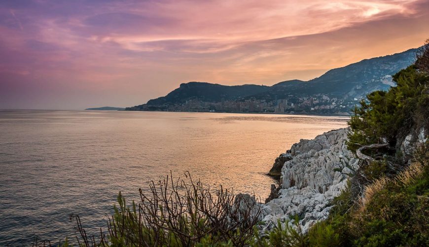 Menton to Monaco coastal path