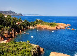 Boat trips in Esterel Massif